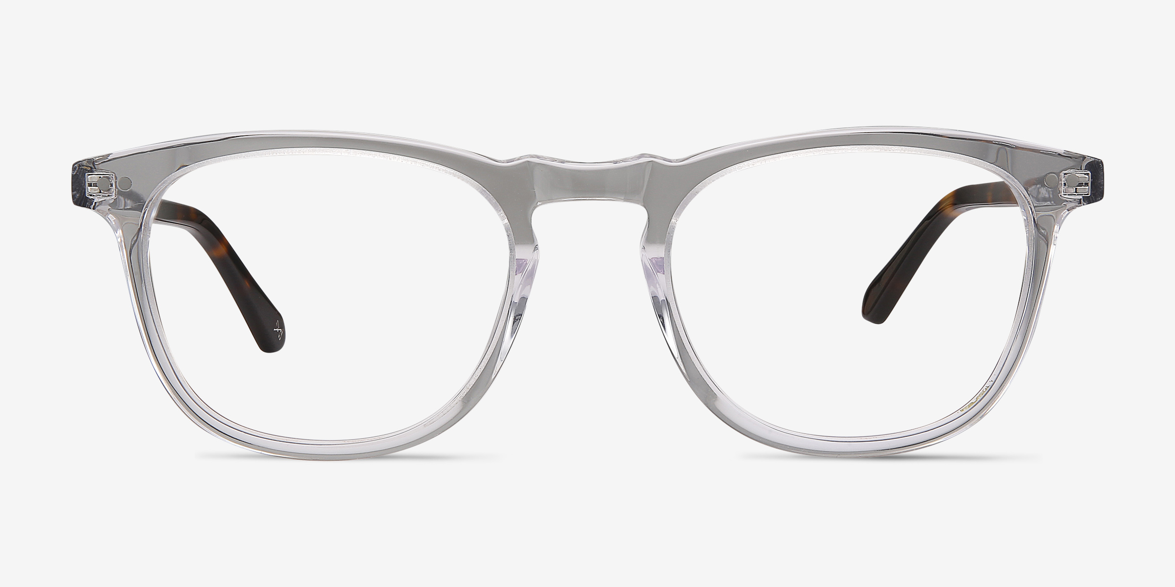 Illusion Rectangle Translucent Full Rim Eyeglasses Eyebuydirect