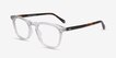 Illusion Translucent AcetateEyeglass Frames from EyeBuyDirect, Angle View