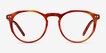 Planete Brown Tortoise AcetateEyeglass Frames from EyeBuyDirect, Front View