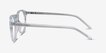 Planete Clear Blue AcetateEyeglass Frames from EyeBuyDirect, Side View