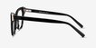 Cachet Black AcetateEyeglass Frames from EyeBuyDirect, Side View