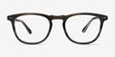 Illusion Gray Striped AcetateEyeglass Frames from EyeBuyDirect, Front View
