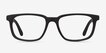 Little Bristol Black AcetateEyeglass Frames from EyeBuyDirect, Front View