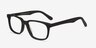 Little Bristol Black AcetateEyeglass Frames from EyeBuyDirect, Angle View