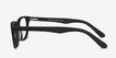 Little Bristol Black AcetateEyeglass Frames from EyeBuyDirect, Side View