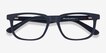 Little Bristol Black AcetateEyeglass Frames from EyeBuyDirect, Closed View