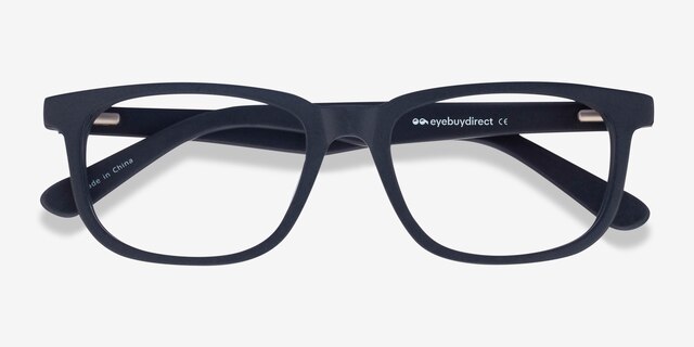 Little Bristol Black AcetateEyeglass Frames from EyeBuyDirect, Closed View