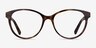 Laya Tortoise AcetateEyeglass Frames from EyeBuyDirect, Front View