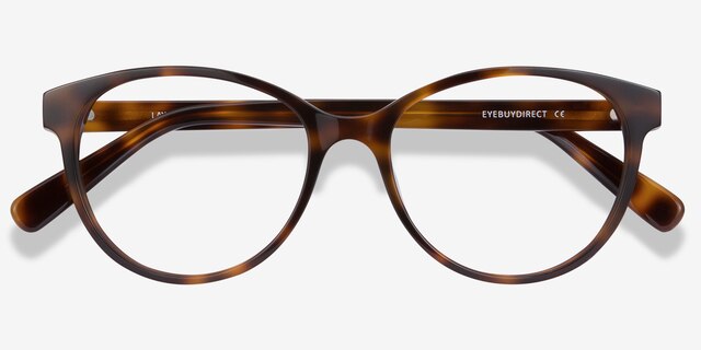 Laya Tortoise AcetateEyeglass Frames from EyeBuyDirect, Closed View