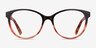 Laya Red Tortoise AcetateEyeglass Frames from EyeBuyDirect, Front View