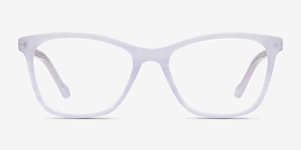 Cannes Clear Purple Acetate Eyeglass Frames