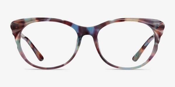 Mariposa Fleuries Acétate Montures de lunettes de vue
