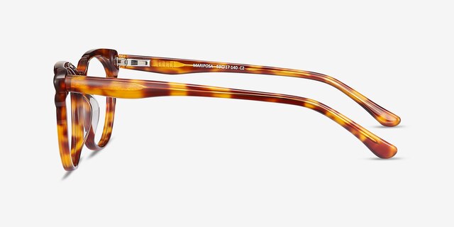 Mariposa Tortoise AcetateEyeglass Frames from EyeBuyDirect, Side View