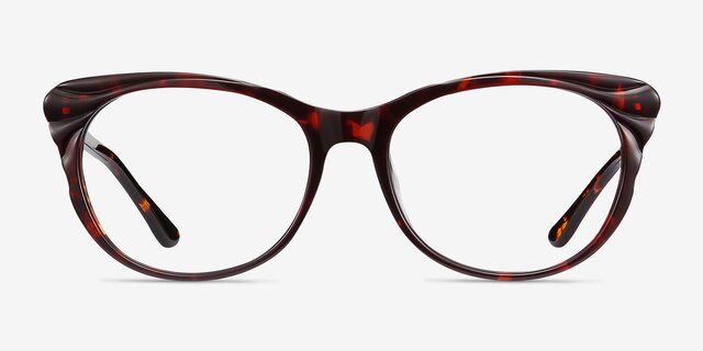Mariposa Red Tortoise AcetateEyeglass Frames from EyeBuyDirect, Front View