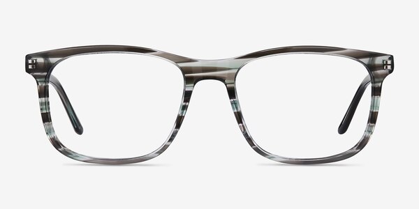 Ballast Gray Striped Acetate Eyeglass Frames