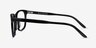 Ballast Noir AcétateMontures de lunettes de vue d'EyeBuyDirect, Vue de Côté