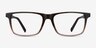 Mariner Clear Brown AcetateEyeglass Frames from EyeBuyDirect, Front View