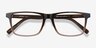 Mariner Clear Brown AcetateEyeglass Frames from EyeBuyDirect, Closed View