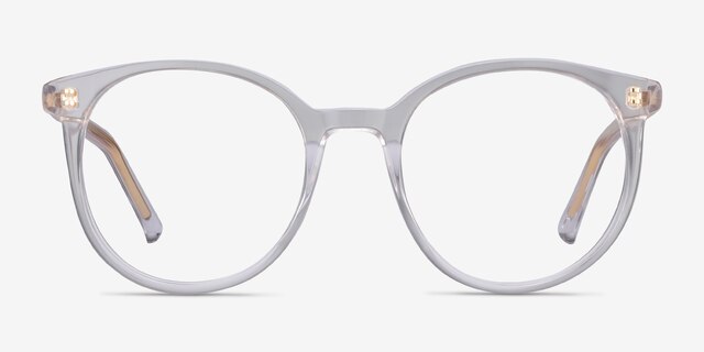 Noun Clear AcetateEyeglass Frames from EyeBuyDirect, Front View