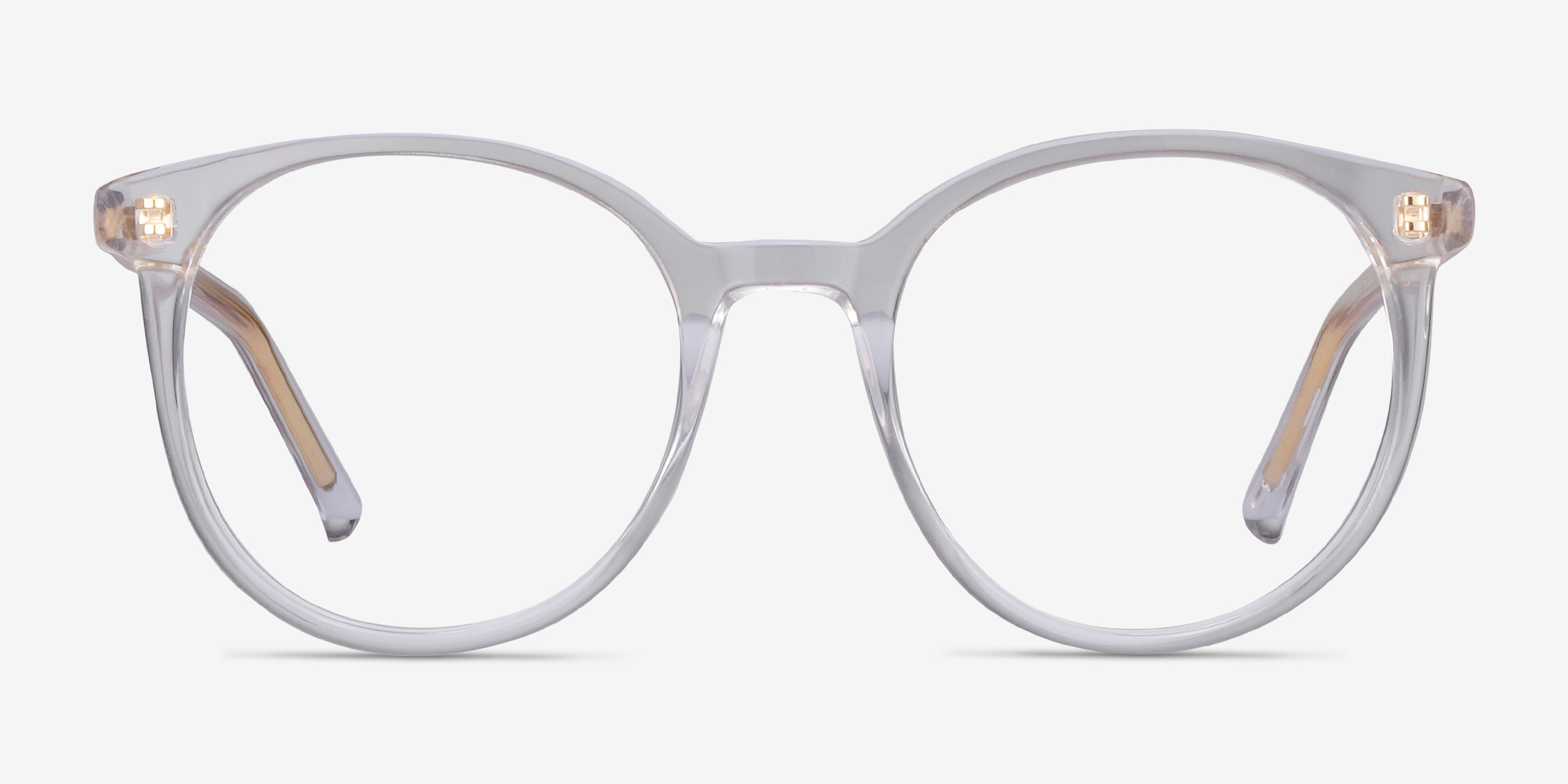 Noun Round Clear Glasses for Women Eyebuydirect