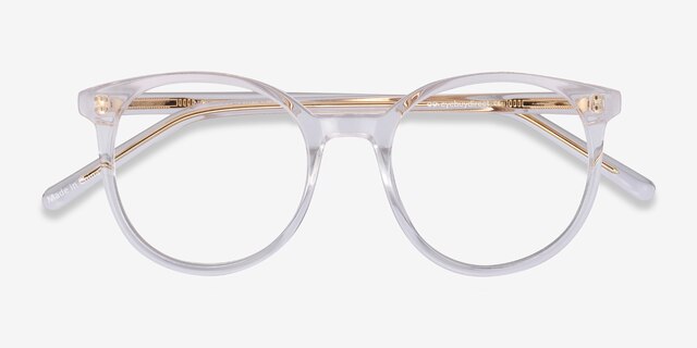 Noun Clear AcetateEyeglass Frames from EyeBuyDirect, Closed View