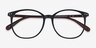 Lucia Matte Black PlasticEyeglass Frames from EyeBuyDirect, Closed View