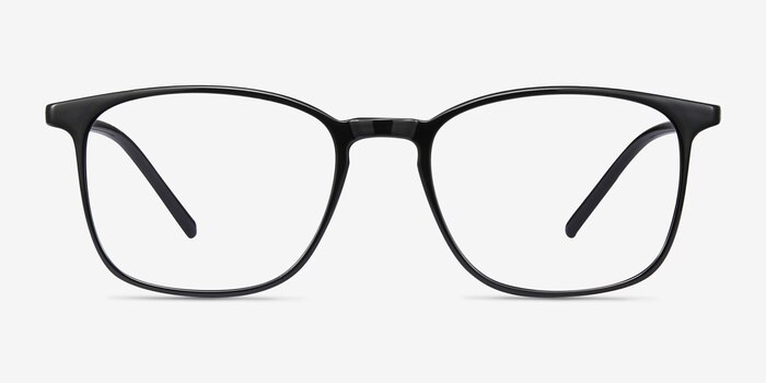 Trenton Black Plastic Eyeglass Frames from EyeBuyDirect