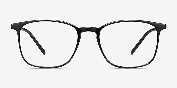 Trenton Black Plastic Eyeglass Frames