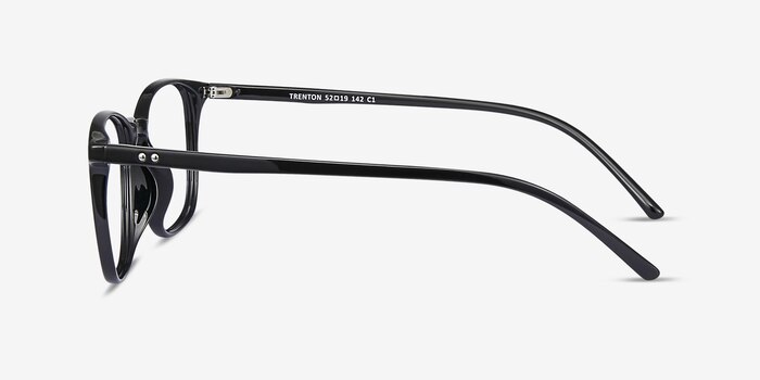 Trenton Noir Plastique Montures de lunettes de vue d'EyeBuyDirect