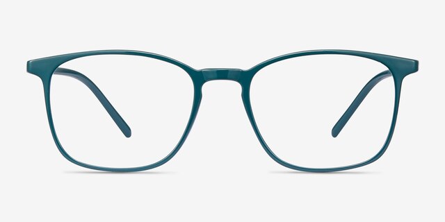 Trenton Vert PlastiqueMontures de lunettes de vue d'EyeBuyDirect, Vue de Face
