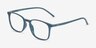 Trenton Vert PlastiqueMontures de lunettes de vue d'EyeBuyDirect, Vue d'Angle