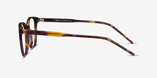 Regalia Tortoise AcetateEyeglass Frames from EyeBuyDirect, Side View