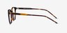 Regalia Tortoise AcetateEyeglass Frames from EyeBuyDirect, Side View