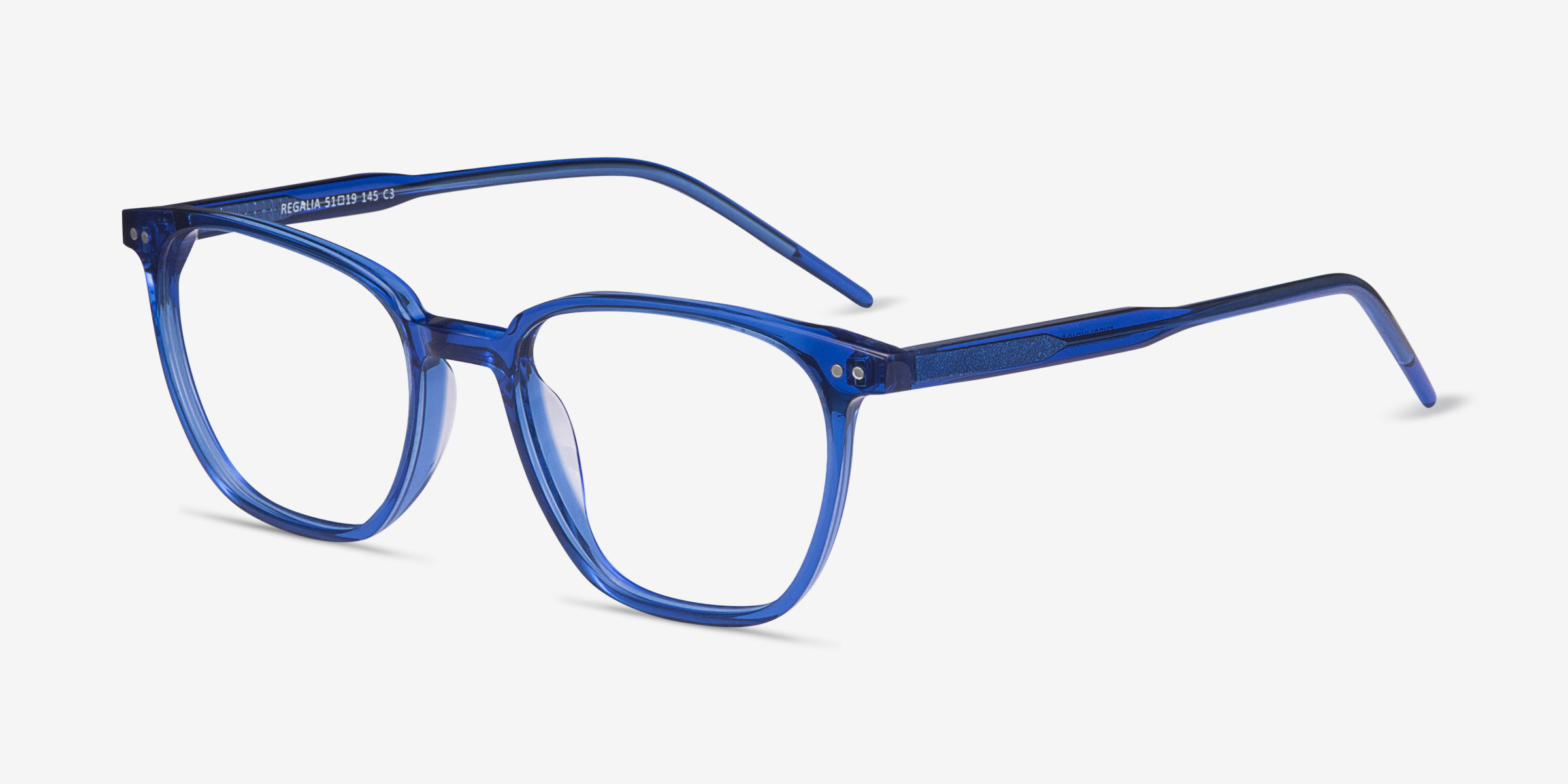 Regalia Square Blue Full Rim Eyeglasses | Eyebuydirect