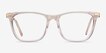 Sebastian Rose Gold Acetate, MetalEyeglass Frames from EyeBuyDirect, Front View