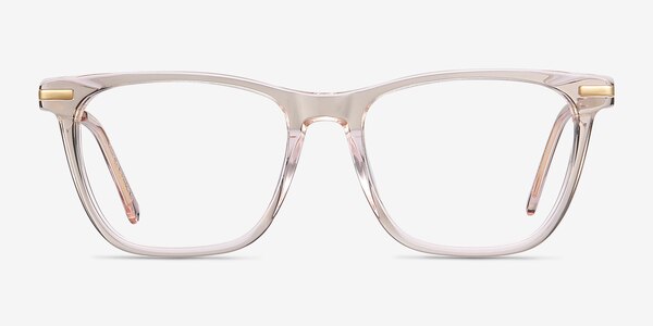 Sebastian Rose Gold Acetate-metal Eyeglass Frames