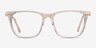 Sebastian Rose Gold Acetate-metalEyeglass Frames from EyeBuyDirect, Front View