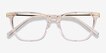 Sebastian Rose Gold Acetate, MetalEyeglass Frames from EyeBuyDirect, Closed View