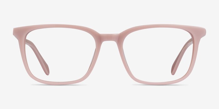 Etched Pink Acetate Eyeglass Frames from EyeBuyDirect