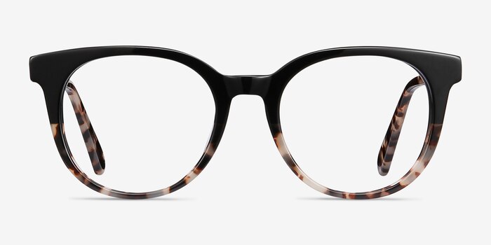 Rialto Black Tortoise Acétate Montures de lunettes de vue d'EyeBuyDirect