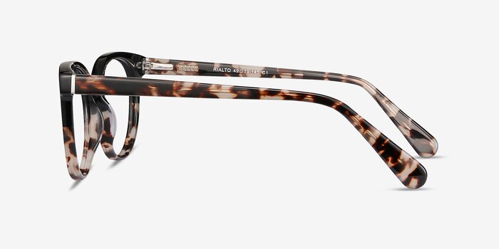 Rialto Black Tortoise Acétate Montures de lunettes de vue d'EyeBuyDirect