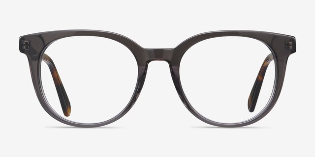 Rialto Gray AcetateEyeglass Frames from EyeBuyDirect, Front View