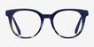 Rialto Blue Floral AcetateEyeglass Frames from EyeBuyDirect, Front View