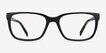 Demo Black AcetateEyeglass Frames from EyeBuyDirect, Front View