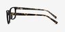 Demo Black AcetateEyeglass Frames from EyeBuyDirect, Side View