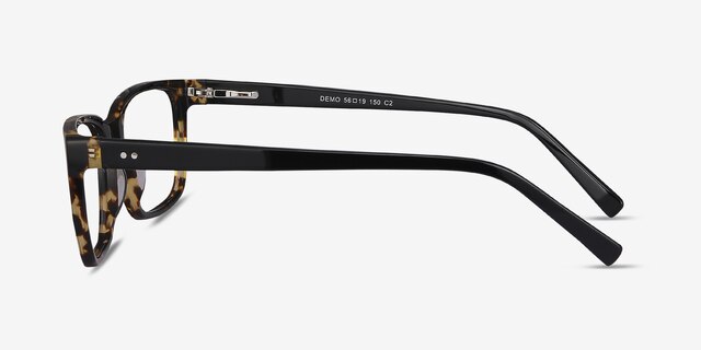 Demo Tortoise AcetateEyeglass Frames from EyeBuyDirect, Side View