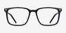 Chief Black AcetateEyeglass Frames from EyeBuyDirect, Front View
