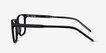 Chief Black AcetateEyeglass Frames from EyeBuyDirect, Side View