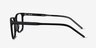 Chief Black AcetateEyeglass Frames from EyeBuyDirect, Side View