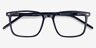 Chief Navy AcetateEyeglass Frames from EyeBuyDirect, Closed View
